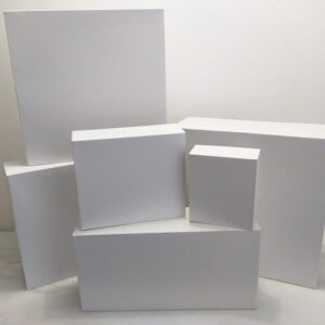 Caixa Branca 15.1x19.3x7.1cm (P12)