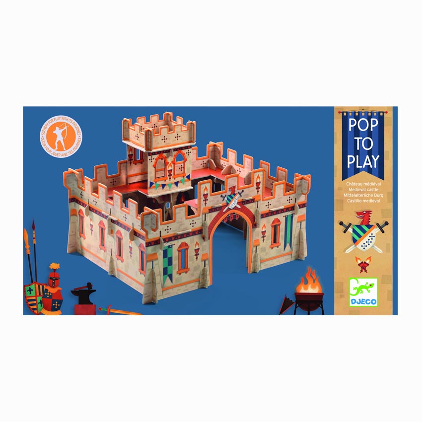 Castelo medieval. - puzzle online