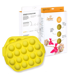 Molde Silicone para 18 Cakepops