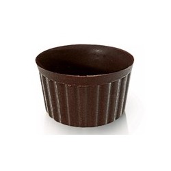 Copos / Vasos Chocolate Negro Unidade