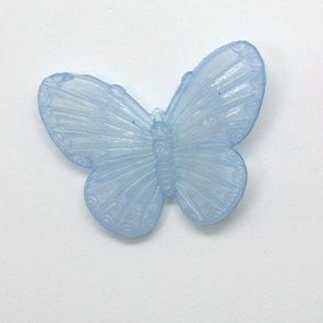 Borboleta Decorativa Azul Autocolante