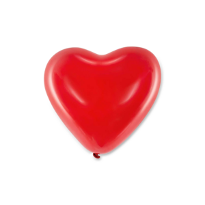 Balão Latex Coração 26cm - Vermelho