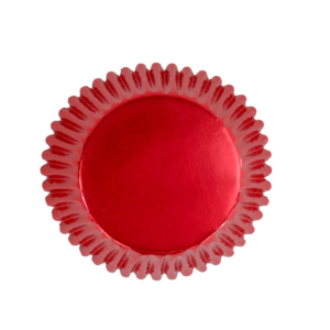 Forminhas para Cupcakes Metalic Red 30 Unid