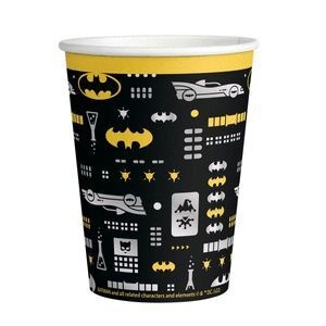 Copos de Papel Batman 8uni 250ml