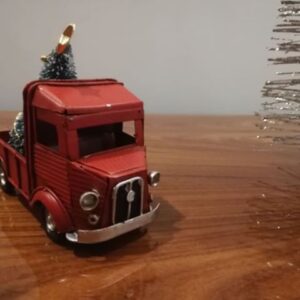 Camião Vermelho Árvore De Natal