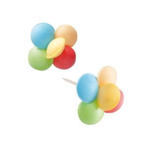 Balões Hóstia coloridos Unid